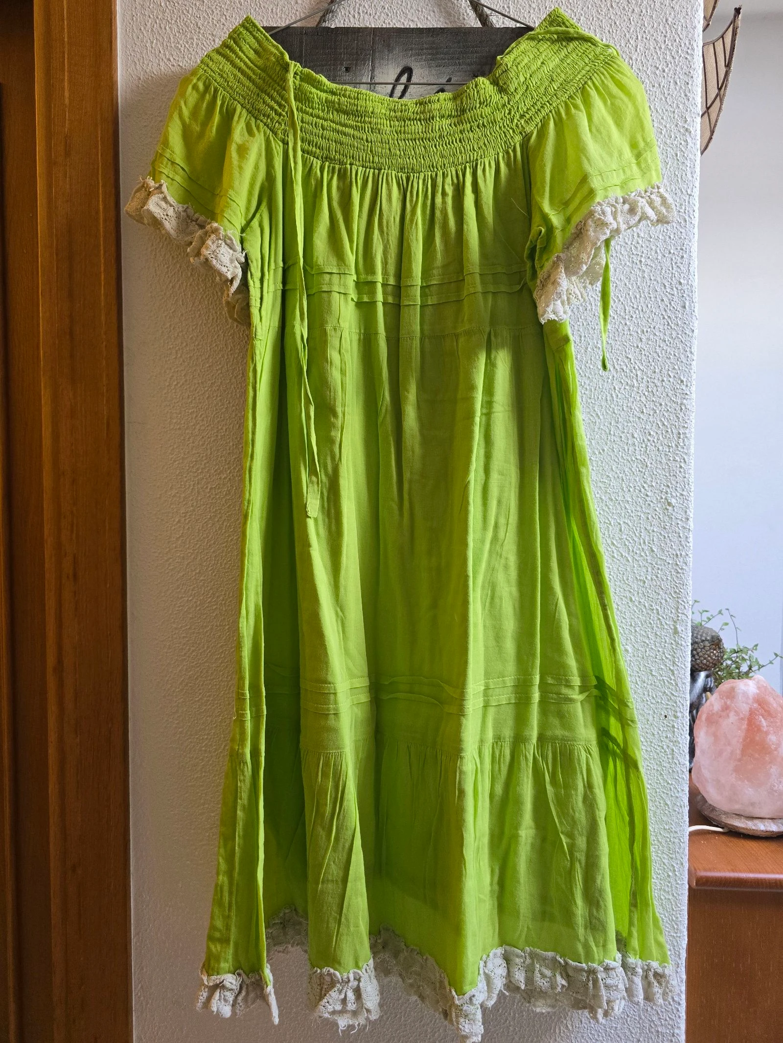 Vestido corto con encaje Iconique M – photo 2
